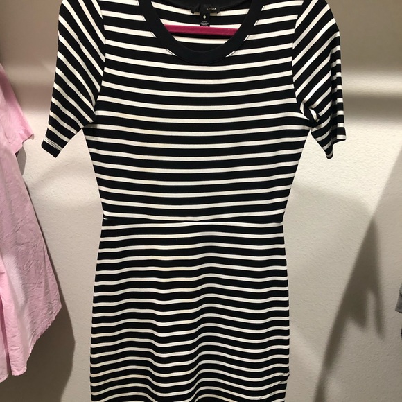 Aqua by Bloomingdales Mini Striped Dress - Picture 1 of 6